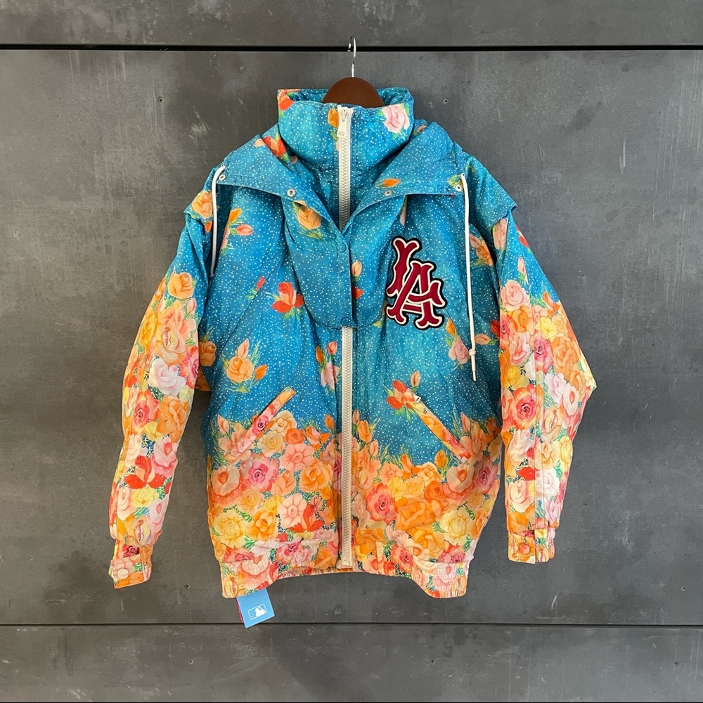 Gucci x La Dodger x Chikae Ide Floral Manga Anime Parka